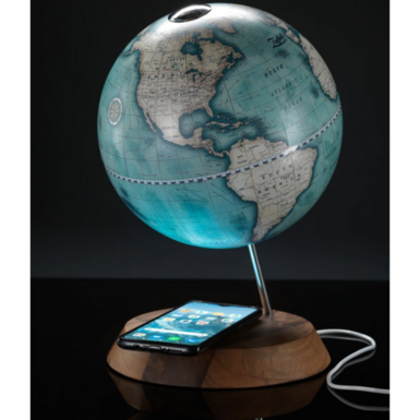 Настольный глобус с беспроводной зарядкой "Orbita" от Zoffoli