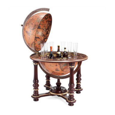 Напольный глобус-бар "Axis" от Zoffoli