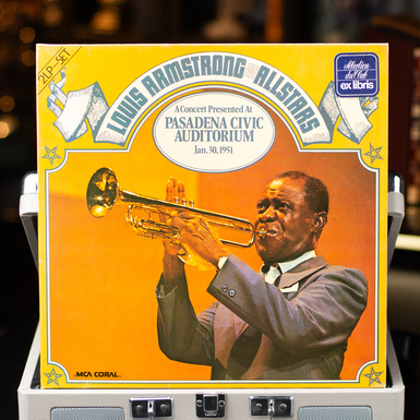 Виниловая пластинка Louis Armstrong And The Allstars – A Concert Presented At Pasadena Civic Auditorium