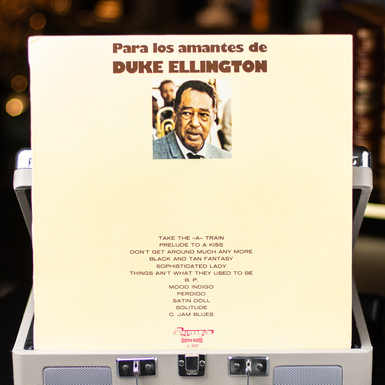 Виниловая пластинка Francisco Burrull – Para Los Amantes De Duke Ellington (1975)