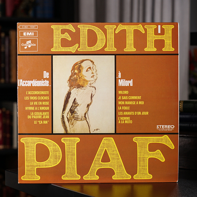 Виниловая пластинка Edith Piaf – De L'accordéoniste À Milord (1971)