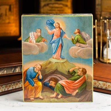 Старовинна ікона Преображення Господнього останньої чверті 19 століття, Київська область