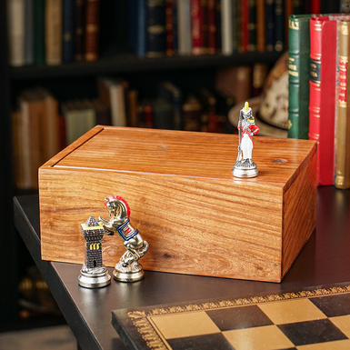 Деревянная шкатулка для шахматных фигур "Alfiere" от Italfama