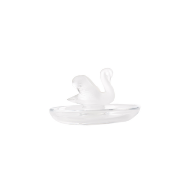 Хрустальная подставка для украшений "Swan" от Lalique, Франция, 2 половина 20-го века