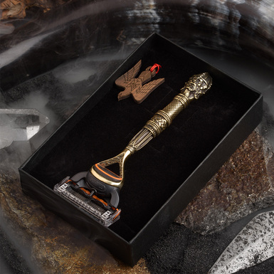 Станок для Gillette "Идол" из латуни Pandora от Arhaika