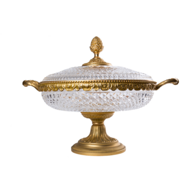 Хрустальная конфетница "Delight" от Baccarat, Франция, 2 половина 20-го века