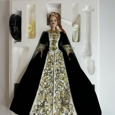 Коллекционная кукла "Барби - Фаберже" (черная) от Barbie, 1997 год