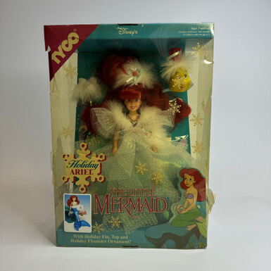 Коллекционная кукла "Барби - Праздничная Ариэль" от Barbie, 1989 год