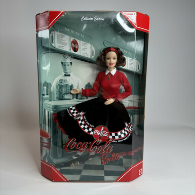 Коллекционная кукла "Барби - Coca-Cola" от Barbie, 1999 год