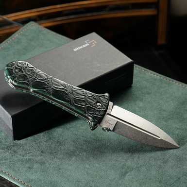 Номерной клинок Boker Plus (Германия) в зеленом цвете