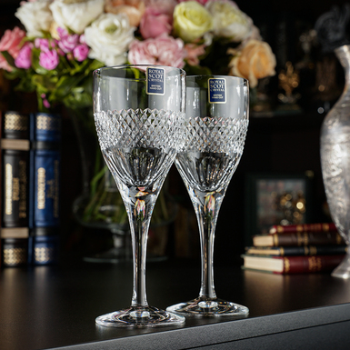 Хрустальные бокалы для вина «Crown Jewel» от Royal Buckingham, Великобритания