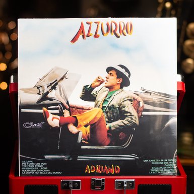 Виниловая пластинка Adriano Celentano – Azzurro / Una Carezza In Un Pugno (1991)