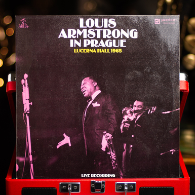 Louis Armstrong vinyl record – Louis Armstrong In Prague (1980)