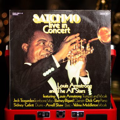Vinyl record Louis Armstrong And The All Stars – Satchmo Live In Concert (1947)