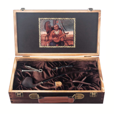 Подарочный набор из курительной люльки "Казацкая традиция"