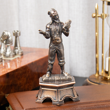 Бронзовая статуэтка "Сапожник" ручной работы