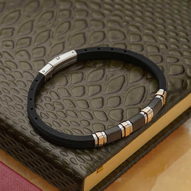 Браслет из стали и силикона "Spectrum" от Sovrani