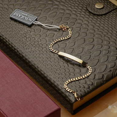 Серебряный браслет с позолотой "Luminous" от Sovrani