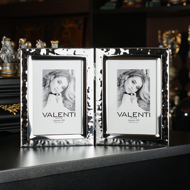 Двойная фоторамка "Due Cuori" від Valenti