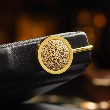 Закладка для книг "Estrella" з позолоти та дамаської сталі  від Anframa