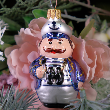 Елочная игрушка "Моряк"