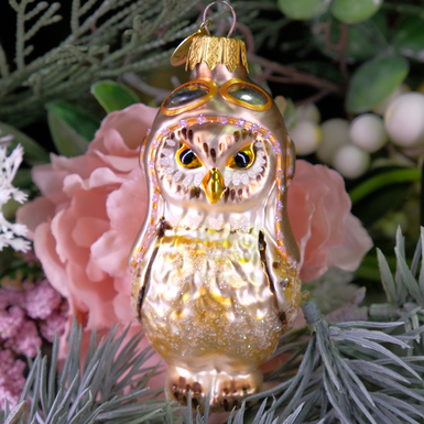 Елочная игрушка "Сова"