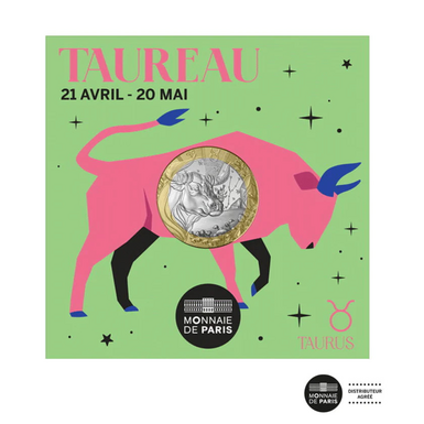 Колекційна монета "Zodiac Taurus", 5 євро