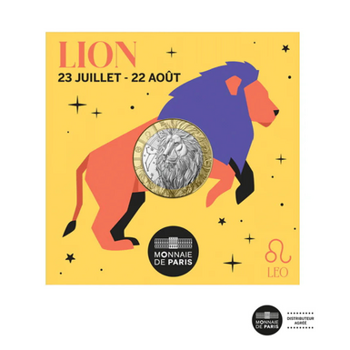 Колекційна монета "Zodiac Leo", 5 євро