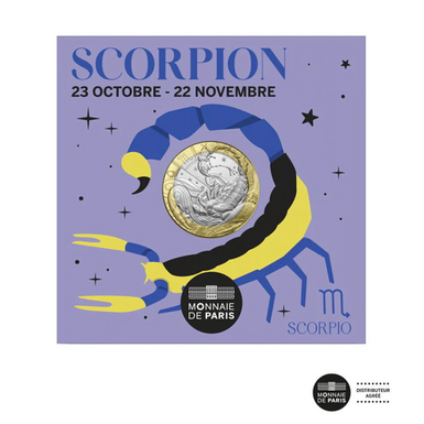 Колекційна монета "Zodiac Scorpio", 5 євро