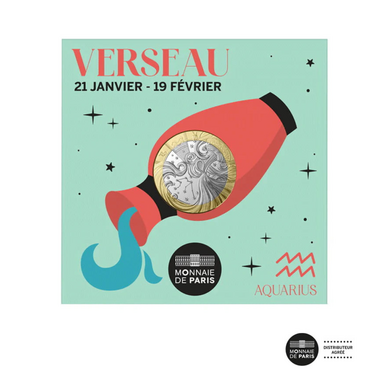 Колекційна монета "Zodiac Aquarius", 5 євро