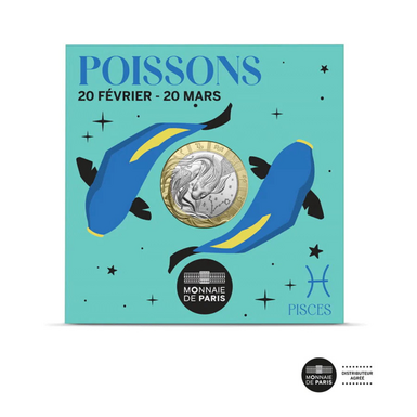 Колекційна монета "Zodiac Pisces", 5 євро