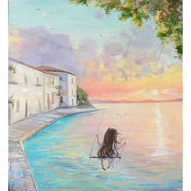 Картина "Куда приводят мечты", Татьяна Хитрая