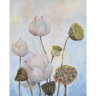Картина "Лотос", Татьяна Хитрая