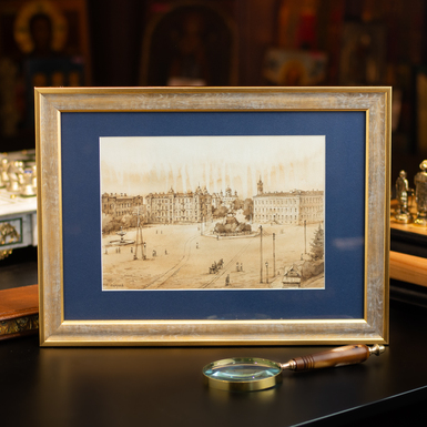 Картина "Київ. Пам’ятник Богдану Хмельницькому", 2010-ті р.р., Сергій Ступка