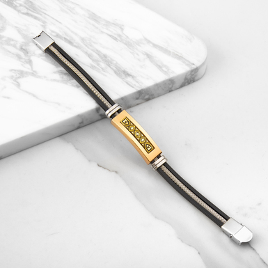 Мужской браслет Octup с позолотой от бренда Anframa