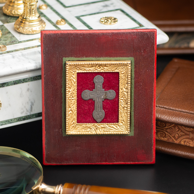 Старинный православный нательный Крест конца 19 века