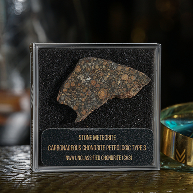 Сертифицированный метеорит Chondrite Retrologic Type 3, 4.34 г (Марокко)