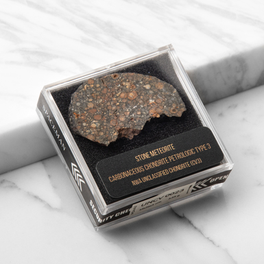 Сертифицированный метеорит Chondrite Retrologic Type 3, 6,65 г (Марокко)