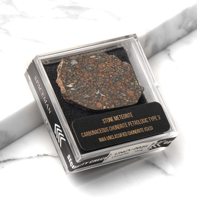 Сертифицированный метеорит Chondrite Retrologic Type 3, 7.62 г (Марокко)