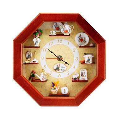Миниатюра "Настенные часы – Rabbit Peter" от Reutter Miniaturen