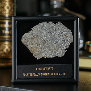 Сертифицированный метеорит "Eucrite 7188 EUCT 0005", 18,35 г (Северо-Западная Африка)