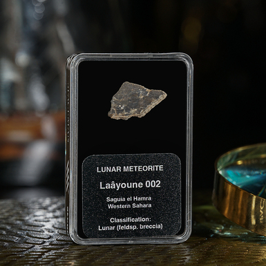 Сертифицированный метеорит "Laâyoune 002", 0,27 г (Западная Сахара)