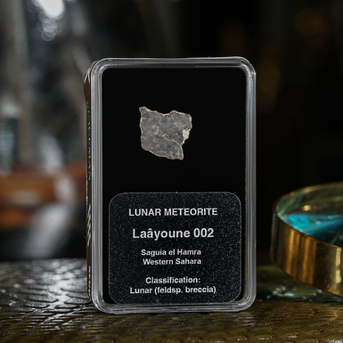Сертифікований метеорит "Laâyoune 002", 0,23 г (Західна Сахара)