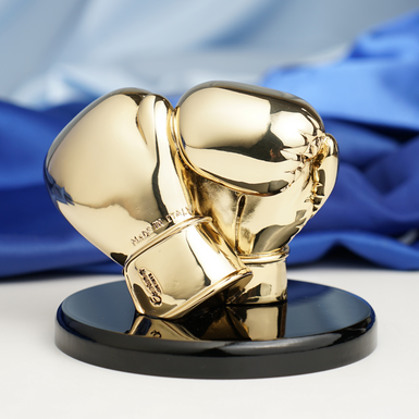 Статуетка з позолотою "Боксерські рукавички" від Exetera Argenti (глянцева)