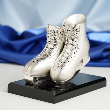 Статуэтка с посеребрением "Коньки" от Exetera Argenti