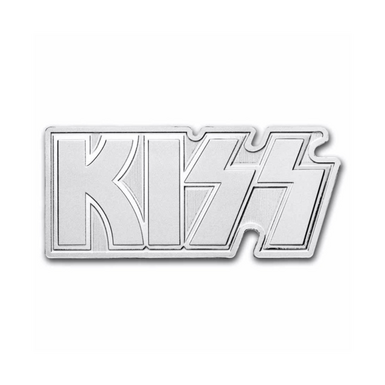 Silver coin "Kiss", 1 round (2024)