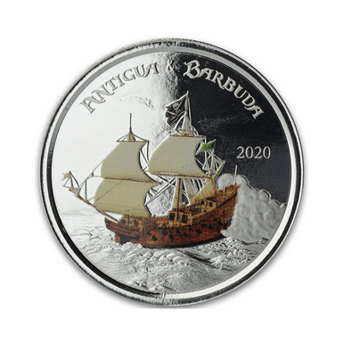 Срібна монета "Антігуа і Барбуда", 2 долара (2020)
