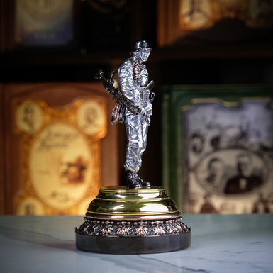 Статуэтка "Немецкий солдат Ваффен СС времен Второй мировой войны с пулеметом MG42" от Евгения Епура