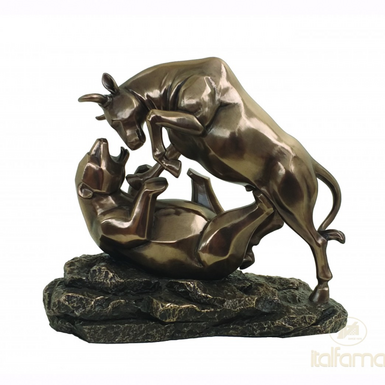 Бронзовая статуэтка "Economical battle" от Italfama