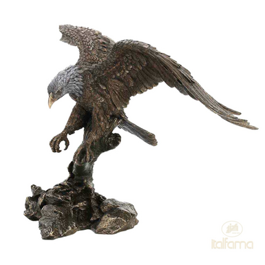 Bronze statuette "Royal bird" by Italfama